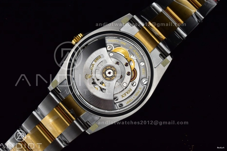 Steel 1:1 DD3230 VSF SS Explorer Edition on Dial Best 904L 124273 Bracelet 36mm Black YG 0601